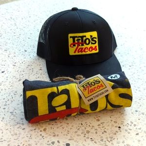 Los Angeles Tito's Tacos Shirt and hat